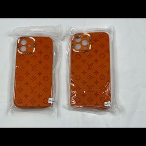 Orange LV IPhone 12 & 12 Pro max